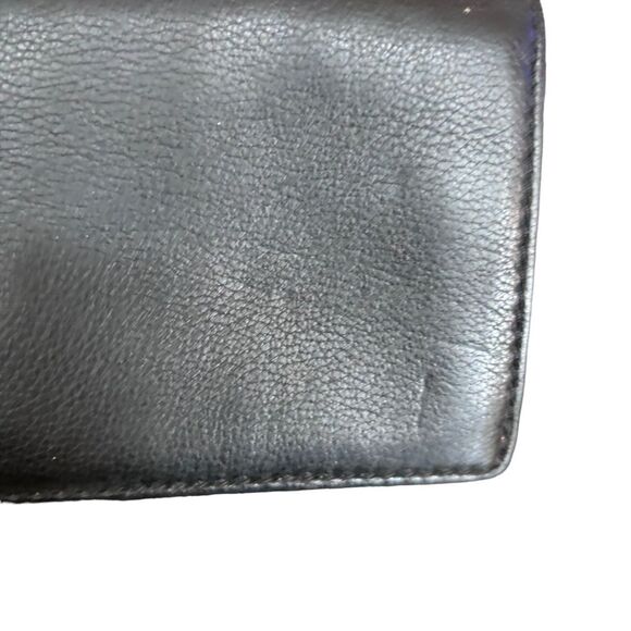 Marc by Marc Jacobs Classic Open Face Black Leather Wallet - Picture 6 of 10